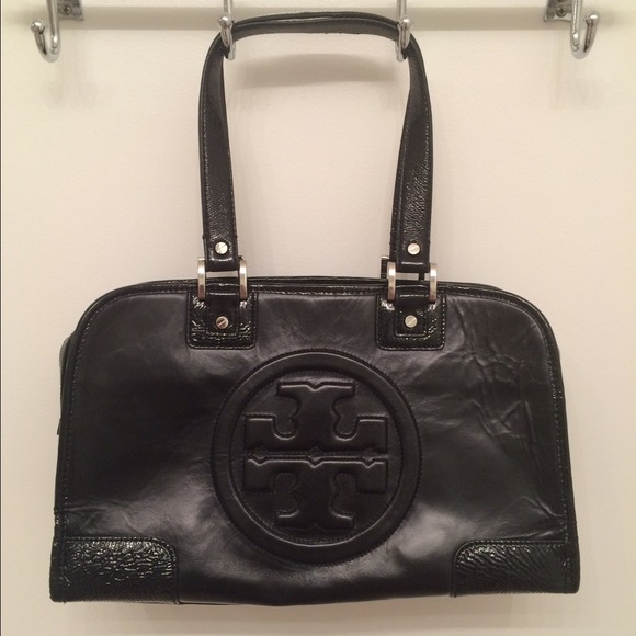 Authentic Tory Burch leather satchel.