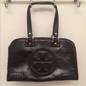 Authentic Tory Burch leather satchel.