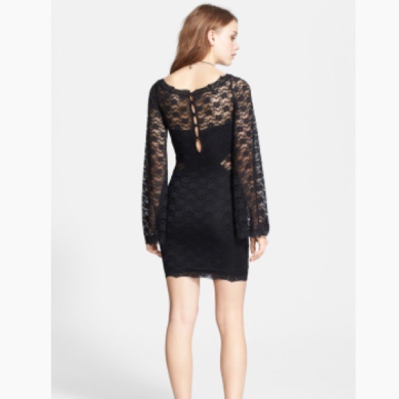 Free People 'Lovely in Lace' Body-Con Dress - Picture 2 of 3