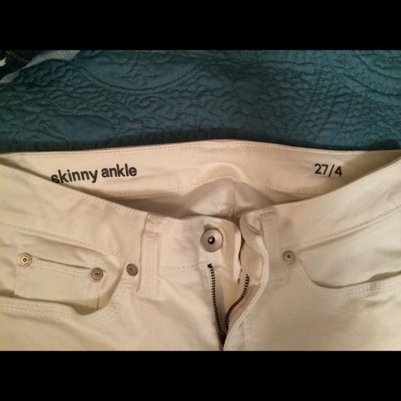 White denim pants size 4 - Picture 2 of 3