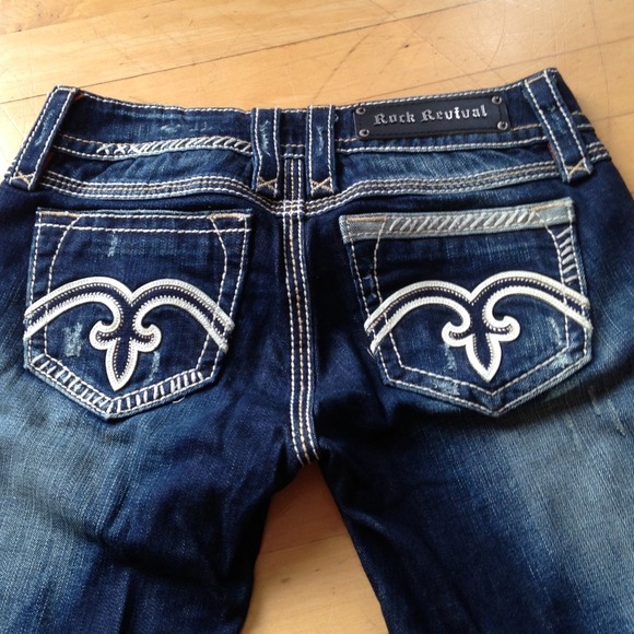 Rock revival skinny jeans