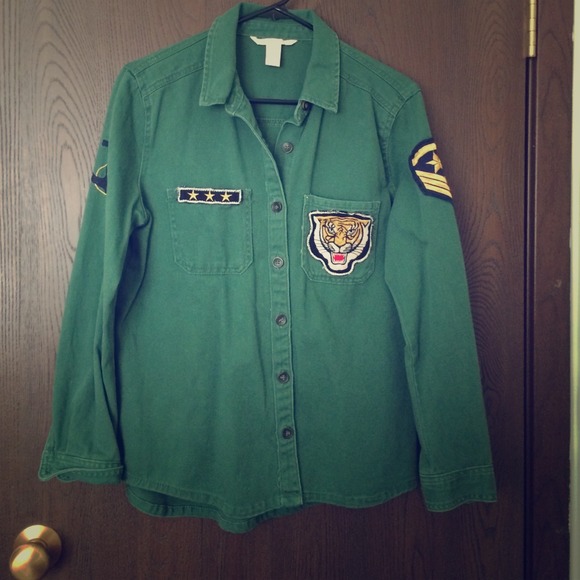 Forever 21 Military Inspired Jacket