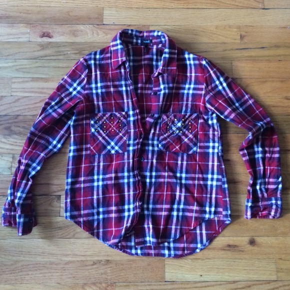 Plaid Flannel Button Down