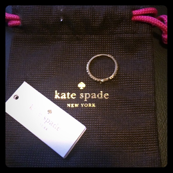 NWT Kate Spade Size 6 Ring Gold