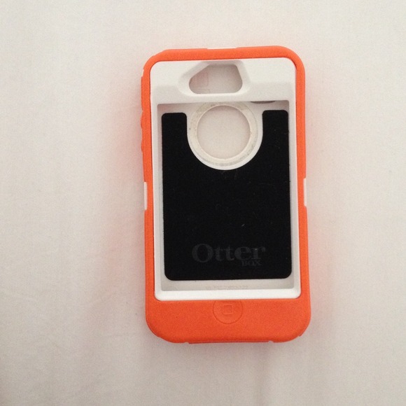 Orange Otter Box case for Iphone 4/4s