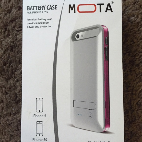 ⚡️Flash Sale⚡️Mota Battery Case for iPhone 5s