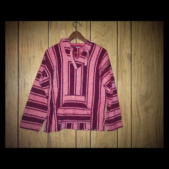 Red Baja Hoodie