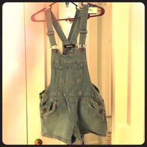 Forever 21 short overalls.