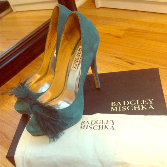 Badgley Mischka shoes.