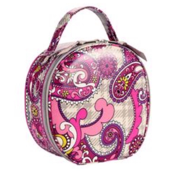 VERA BRADLEY NWT HAT BOX COSMETICS BAG