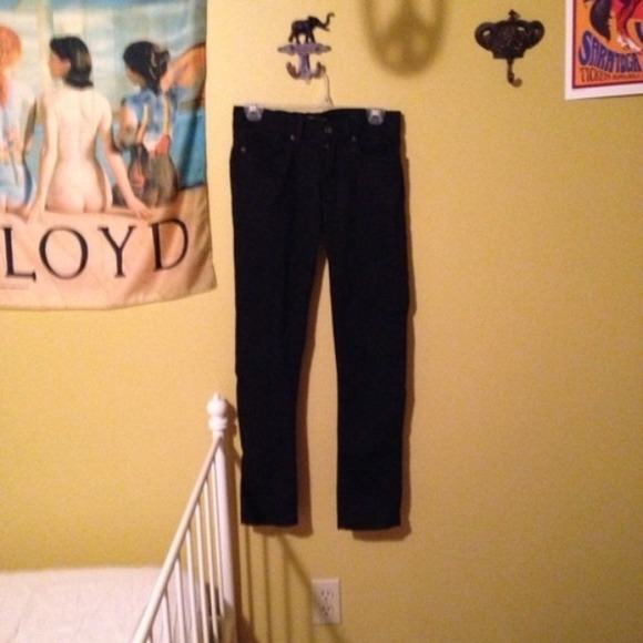 Lucky brand black skinny jeans