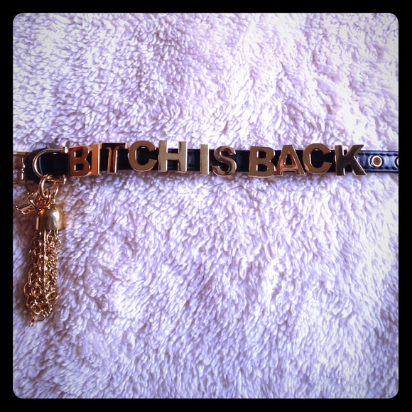 Juicy couture dog collar