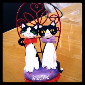 Sisters Christmas ornament