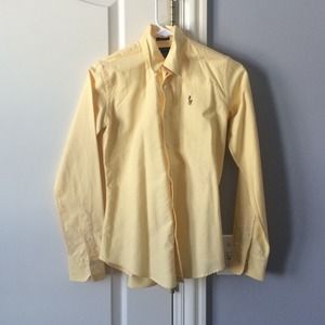 Ralph Lauren Solid Oxford Shirt