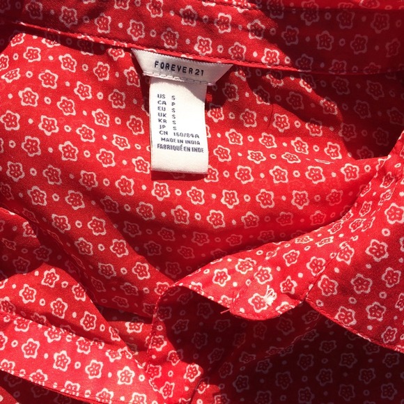 Tie-front Button Up - Picture 4 of 4