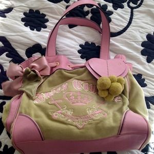 Juicy Couture Daydreamer Bag Pink & Green