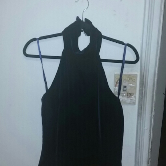 Ralph Lauren Velvet Halter top