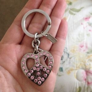 💥authentic coach keychain