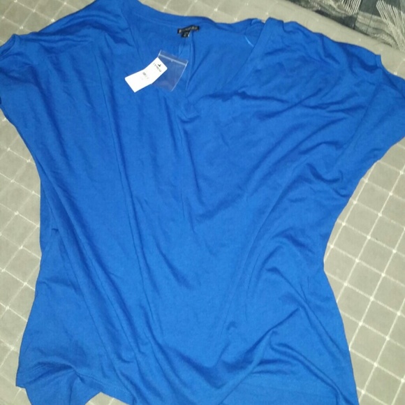 Express blue shirt