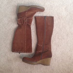 Steven Madden Large Buckle Boots