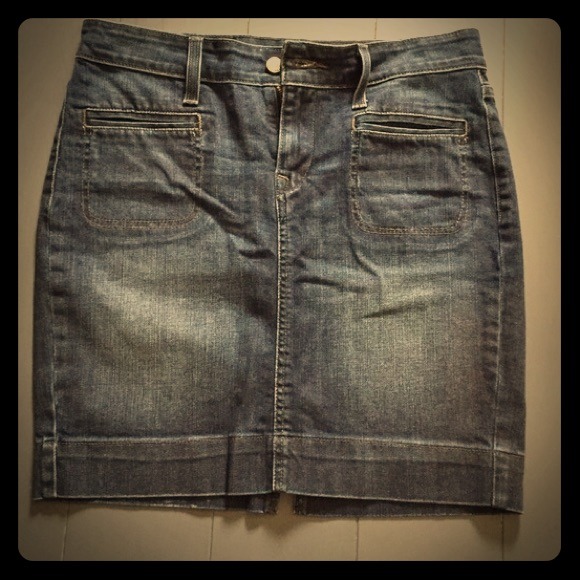 Levi's denim pencil skirt