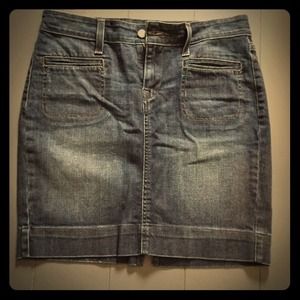 Levi's denim pencil skirt