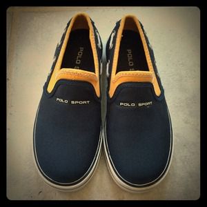 NWOT Boys Polo Sport sneakers size 11.5.