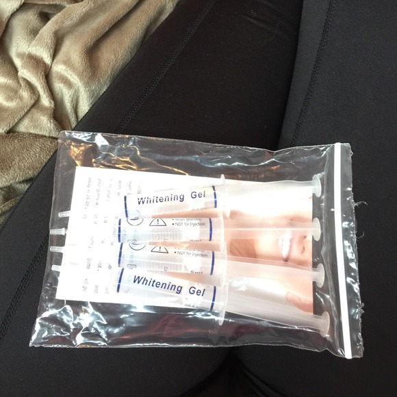 Teeth whitening gel- 4 pack