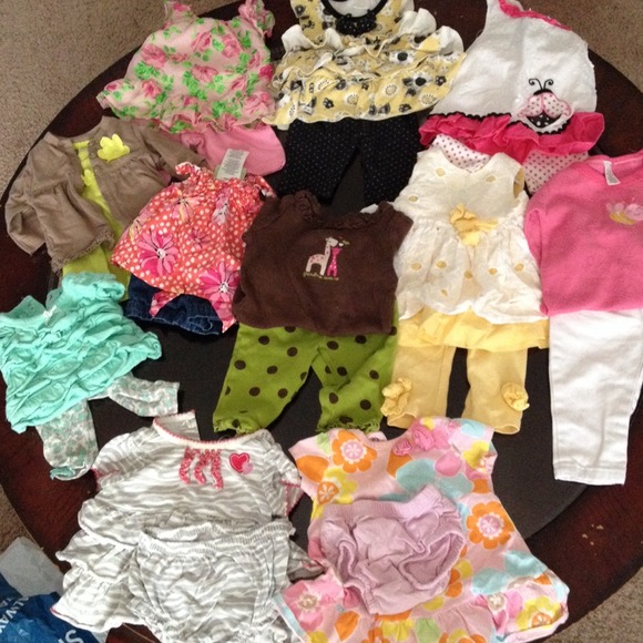 Baby Girl Spring/Summer Outfit Bundle