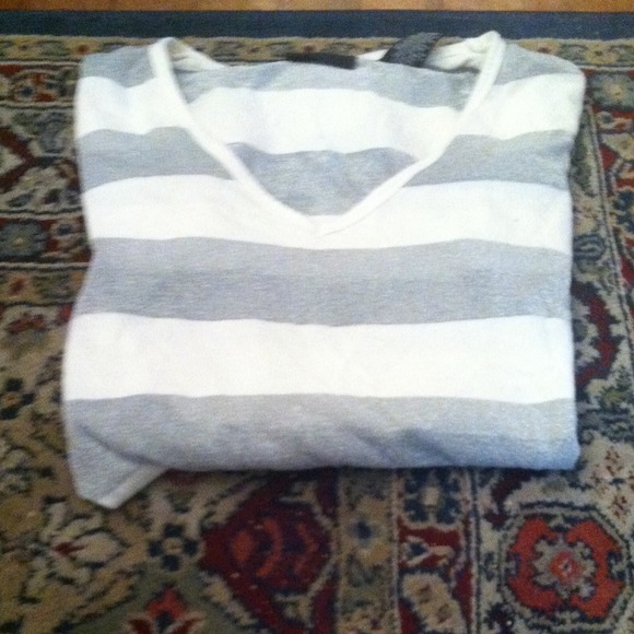 Striped long sleeve shirt!