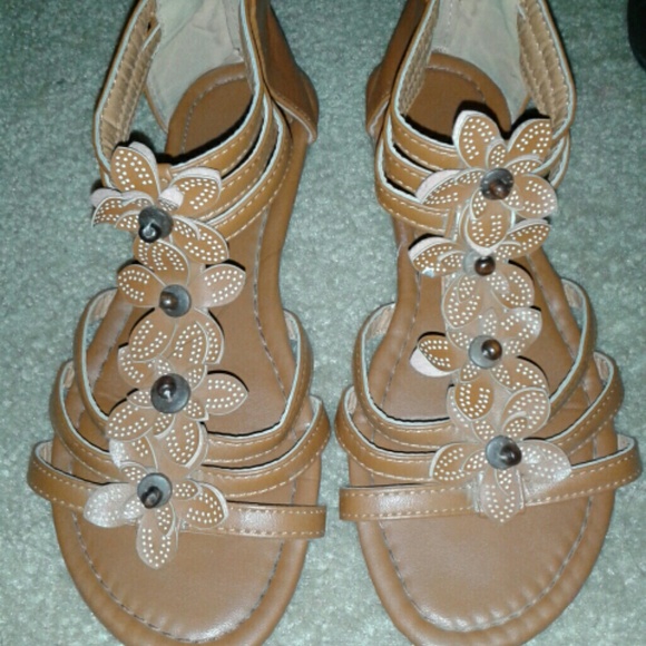 Brown sandals