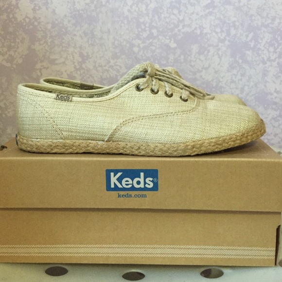 keds Shoes - Keds Champion Jute Metallic shoes