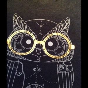 Nerd owl top