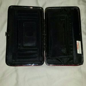 Faux Skinned Snap Wallet