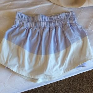 LULULEMON breeze by skirt, athletic skort
