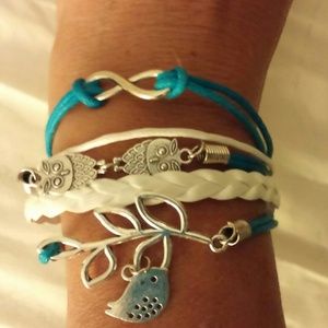 Bundle. Bracelet and earrings