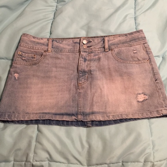 Denim skirt