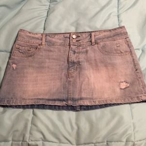Denim skirt