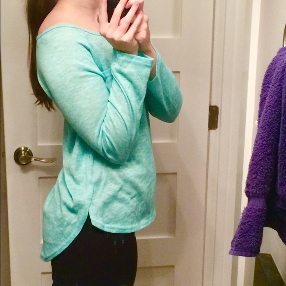 Turquoise high low top
