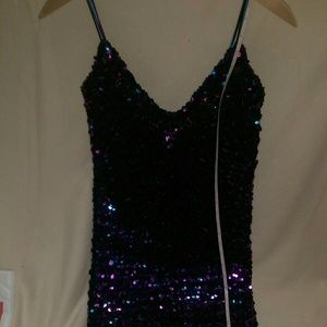 Sequin dress 30" length
