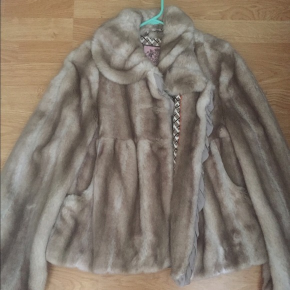 Juicy Couture Faux Fur Coat