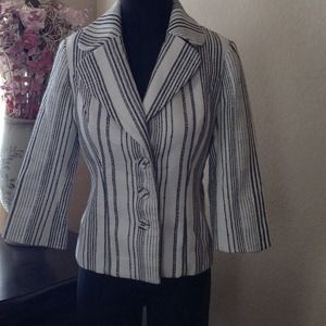 WHBM Cotton Blazer