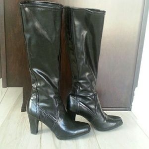 Franco Sarto Artist's Collection Boots-Black