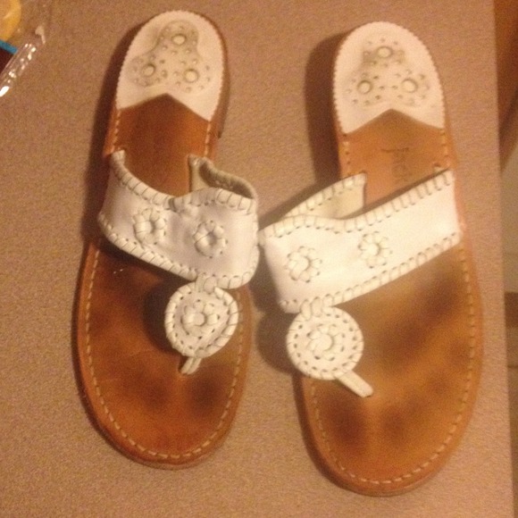 White jack Rogers size 8