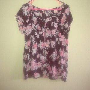 Forever 21 Floral Blouse