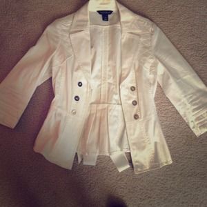White House Black Market 3/4 sleeve jacket