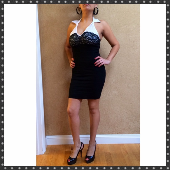 Black and White Fancy Dress
