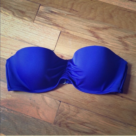 VS bandeau bikini swimsuit 32C ROYAL BLUE