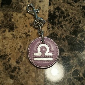 Coach libra keychain