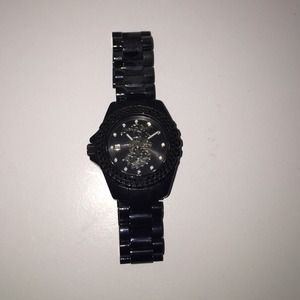 black Ed hardy watch
